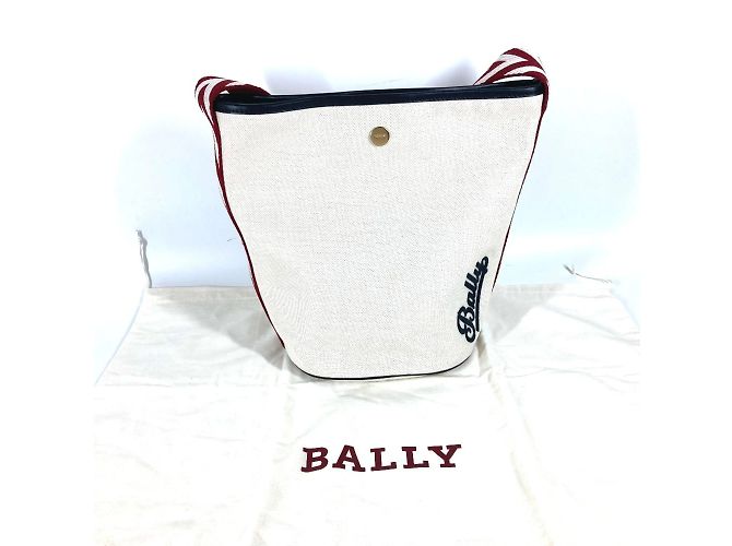 BALLY 6232568 Borsa BRUNILLE Nero Bianco Rosso - vista 9