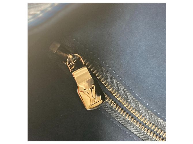 Borsa a Spalla Epi Harrington di Louis Vuitton Blu - vista 16