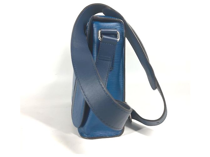 Borsa a Spalla Epi Harrington di Louis Vuitton Blu - vista 3