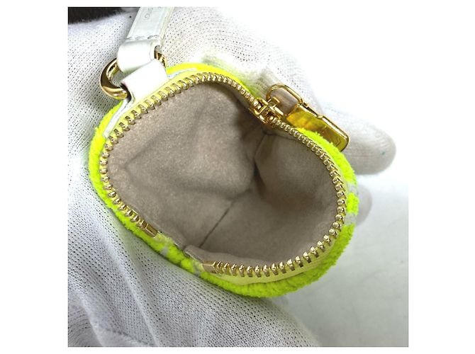 Papillon Monogram Kettenhandtasche von Louis Vuitton Braun Weiß - Ansicht 10