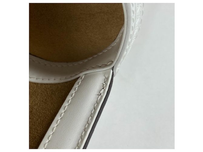 Papillon Monogram Kettenhandtasche von Louis Vuitton Braun Weiß - Ansicht 15