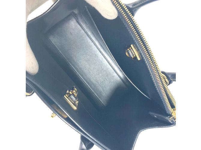 Borsa City Steamer PM Monogramma Reverse Louis Vuitton Marrone Nero - vista 14
