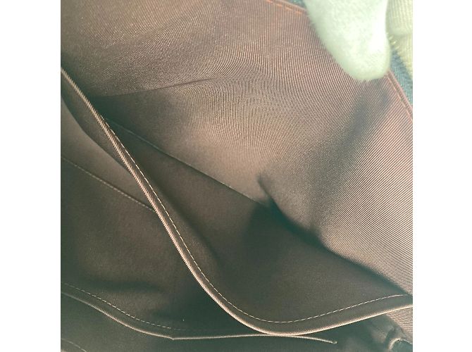 Dokumentenmappe Tag Monogram Macassar Louis Vuitton Braun Schwarz - Ansicht 17
