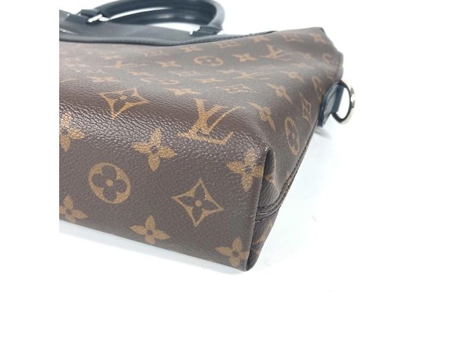Dokumentenmappe Tag Monogram Macassar Louis Vuitton Braun Schwarz - Ansicht 5