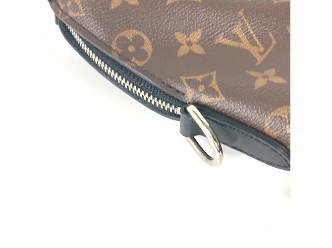 Dokumentenmappe Tag Monogram Macassar Louis Vuitton Braun Schwarz - Ansicht 7