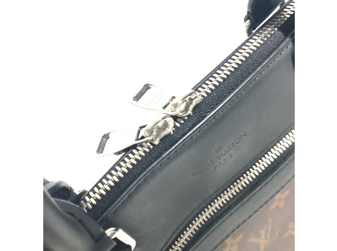 Dokumentenmappe Tag Monogram Macassar Louis Vuitton Braun Schwarz - Ansicht 8