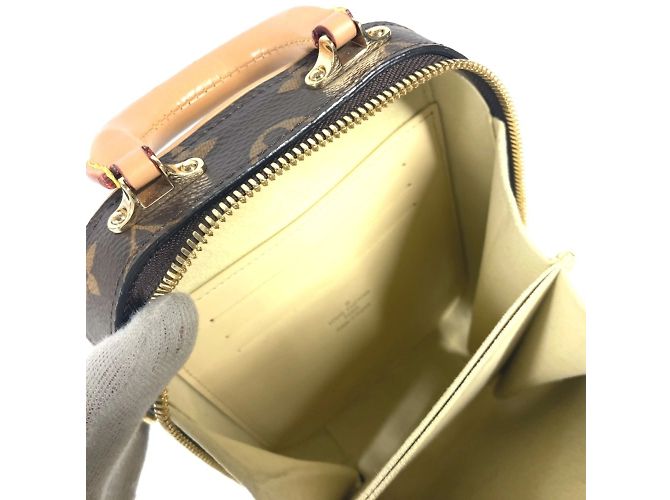 Pochette Verticale Valisette Monogram Louis Vuitton Marrone - vista 14