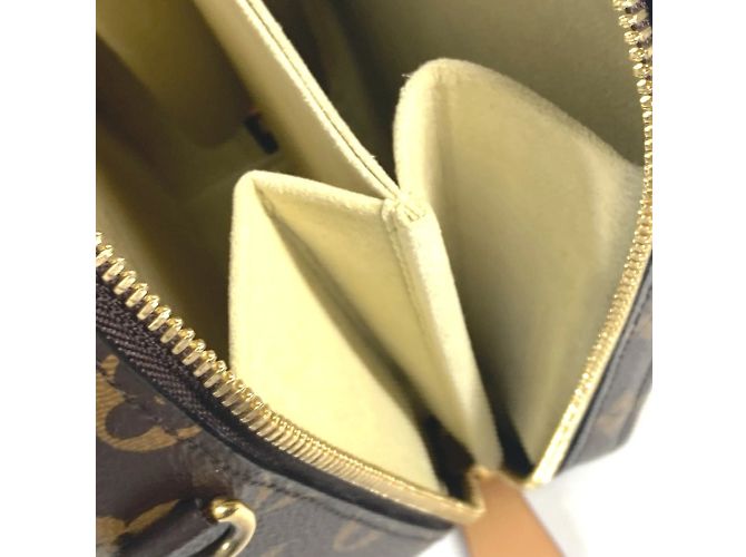 Pochette Verticale Valisette Monogram Louis Vuitton Marrone - vista 2