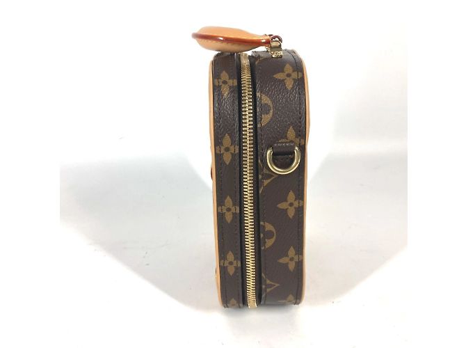 Pochette Verticale Valisette Monogram Louis Vuitton Marrone - vista 4