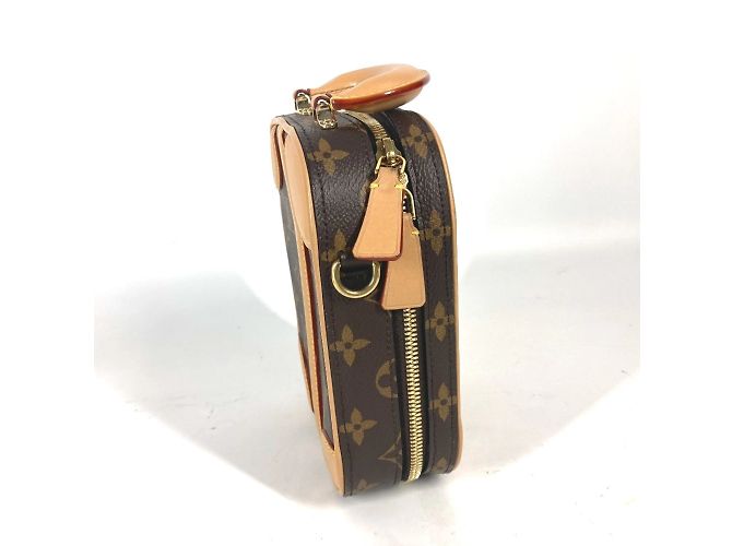Pochette Verticale Valisette Monogram Louis Vuitton Marrone - vista 5