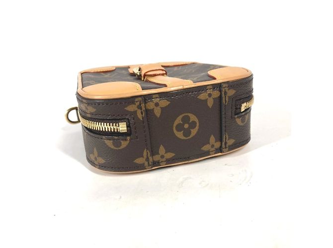 Pochette Verticale Valisette Monogram Louis Vuitton Marrone - vista 6