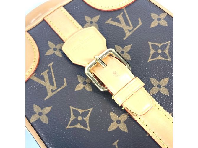 Pochette Verticale Valisette Monogram Louis Vuitton Marrone - vista 9