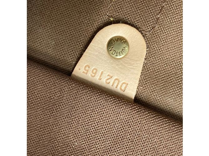 Borsa Keepall Bandoulière 45 della collaborazione Louis Vuitton Monogram Christopher Nemeth Marrone - vista 3