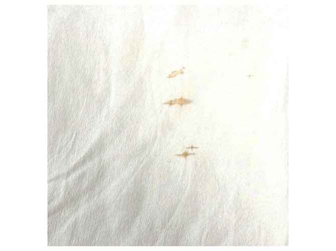 Sciarpa Louis Vuitton Monogram Lame Etoile D'oro Crudo - vista 12