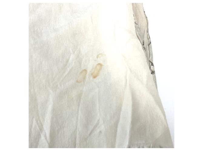 Sciarpa Louis Vuitton Monogram Lame Etoile D'oro Crudo - vista 6