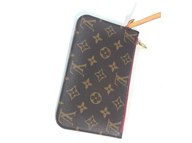 Borsa tote Neverfull PM Monogram Louis Vuitton Marrone Rosa - vista 10