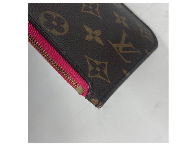 Borsa tote Neverfull PM Monogram Louis Vuitton Marrone Rosa - vista 12