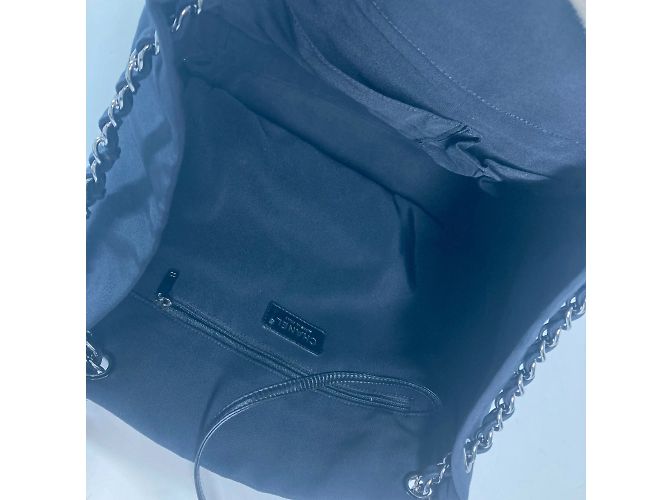 Borsa a Spalla Chanel 2.55 Nero Bianco - vista 12