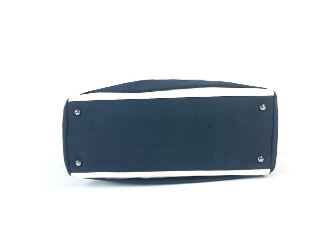 Borsa a Spalla Chanel 2.55 Nero Bianco - vista 5