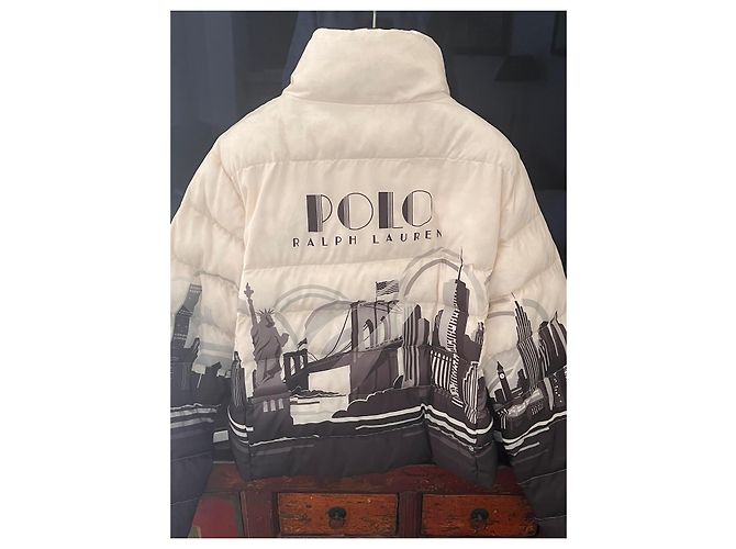 Polo Ralph Lauren Abrigo de plumas Ralph Lauren Blanco roto - vista 7