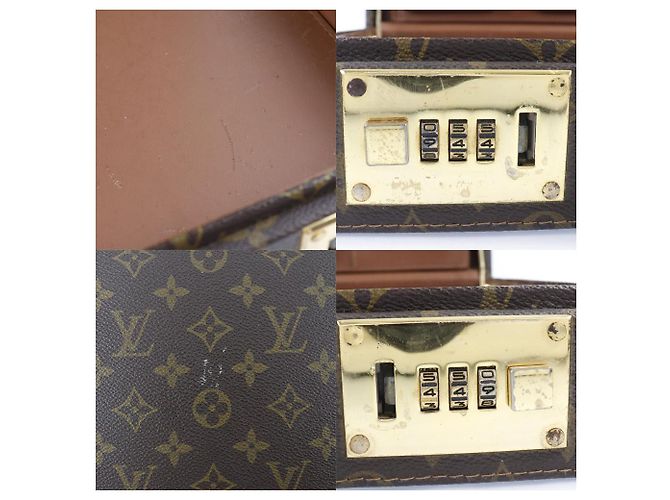 Geschäftstasche aus Monogramm-Canvas Louis Vuitton M53124 Braun - Ansicht 9