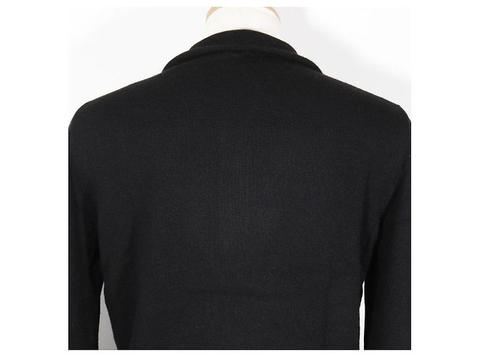 Louis Vuitton Cashmere-Cardigan Schwarz - Ansicht 4
