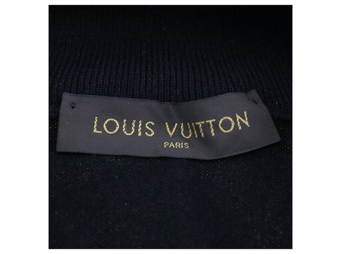 Louis Vuitton Cashmere-Cardigan Schwarz - Ansicht 6