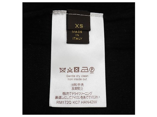 Louis Vuitton Cashmere-Cardigan Schwarz - Ansicht 7