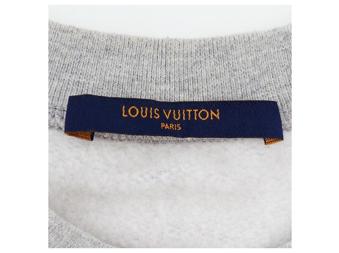 Grauer Baumwollpullover für Herren von Louis Vuitton Braun - Ansicht 11