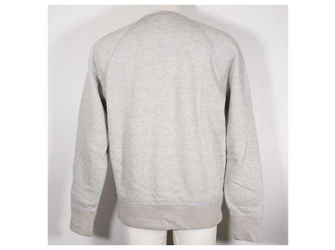 Grauer Baumwollpullover für Herren von Louis Vuitton Braun - Ansicht 3