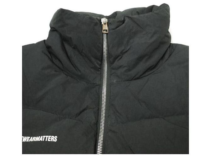 Autre Marque Jaqueta Puffer WWWM L Preta - vista 4