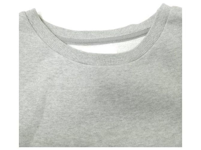 Autre Marque Grauer Oversized Crewneck Sweatshirt Danke Schon Braun - Ansicht 4