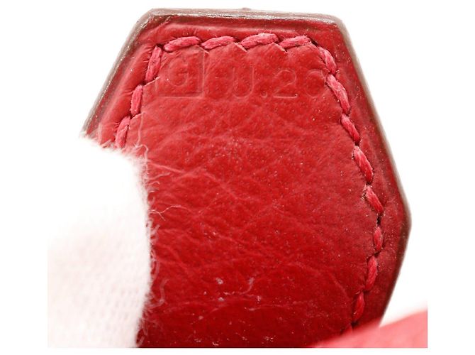 Hermès Hermes Bolide 35 Handtasche Rot/Gold - Ansicht 16