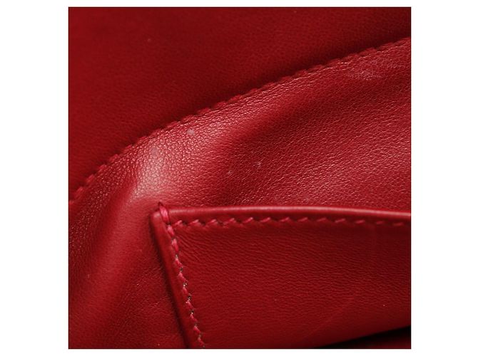 Hermès Hermes Bolide 35 Handtasche Rot/Gold - Ansicht 9
