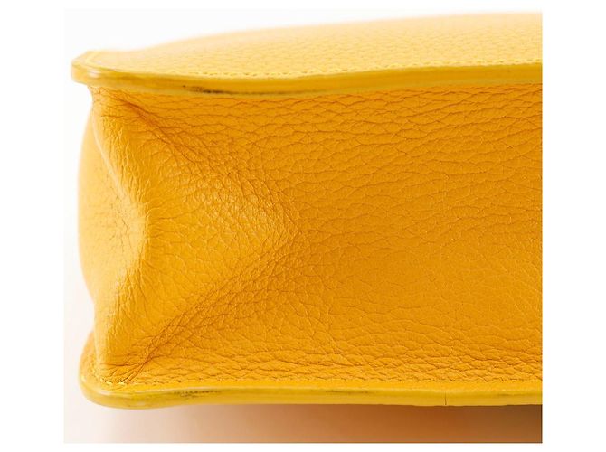 Borsa a spalla mini 2WAY Jimmy Choo Giallo - vista 10