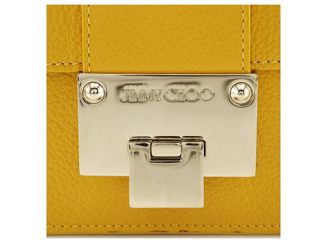Borsa a spalla mini 2WAY Jimmy Choo Giallo - vista 14