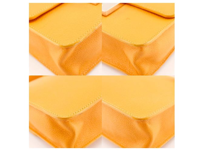 Borsa a spalla mini 2WAY Jimmy Choo Giallo - vista 4