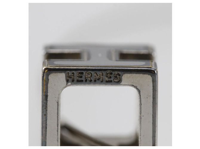 Collar d'H de plata Hermès Caged - vista 6