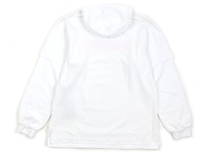 Balenciaga Baumwoll-Pullover mit grafischem Logo in Übergröße XS Weiß - Ansicht 3