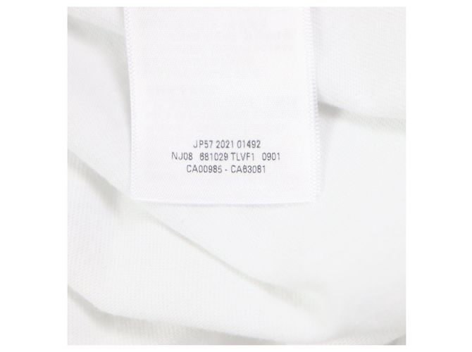 Balenciaga Baumwoll-Pullover mit grafischem Logo in Übergröße XS Weiß - Ansicht 8