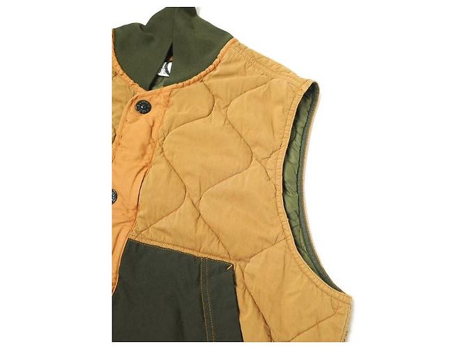 Chaleco acolchado con parche de brújula Stone Island - vista 6