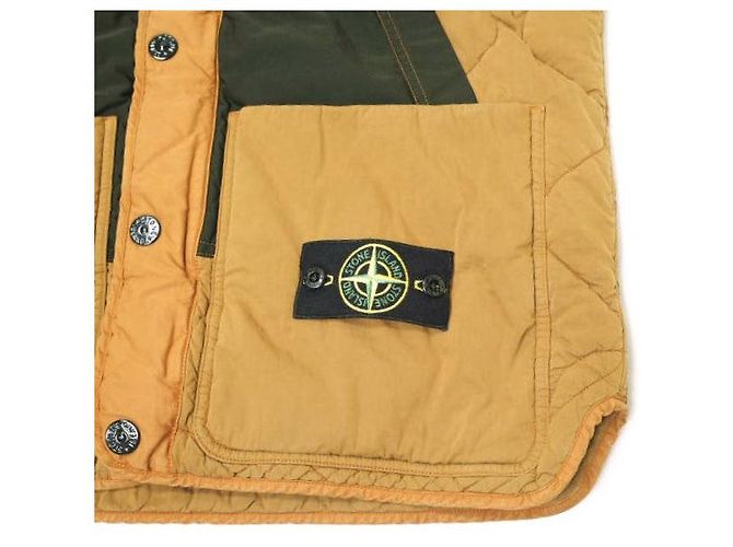 Chaleco acolchado con parche de brújula Stone Island - vista 7