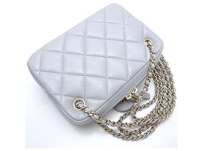 Chanel Lambskin Mini Camera Bag AS5190 Grey - view 3