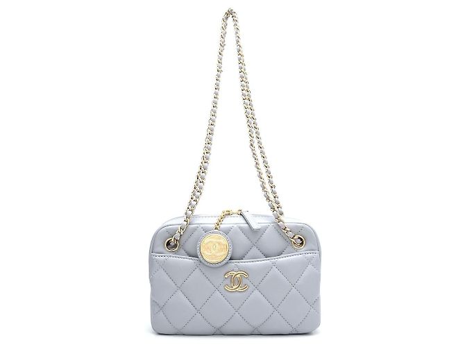 Chanel Lambskin Mini Camera Bag AS5190 Grey - view 4