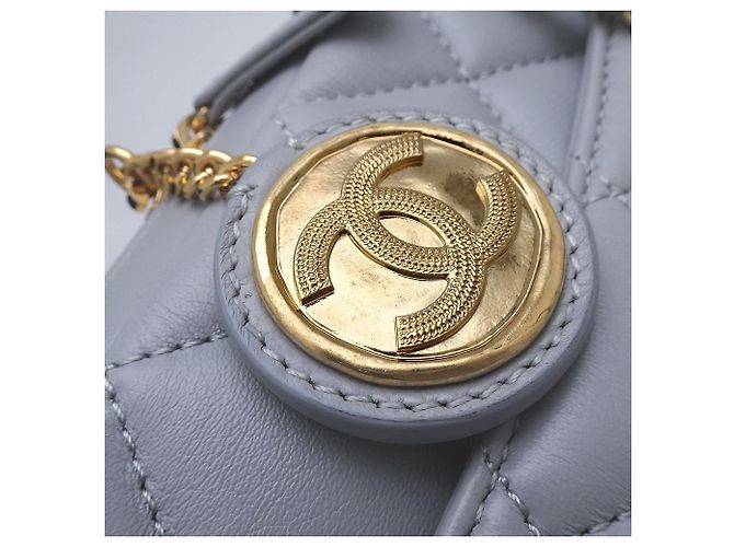 Chanel Lambskin Mini Camera Bag AS5190 Grey - view 6