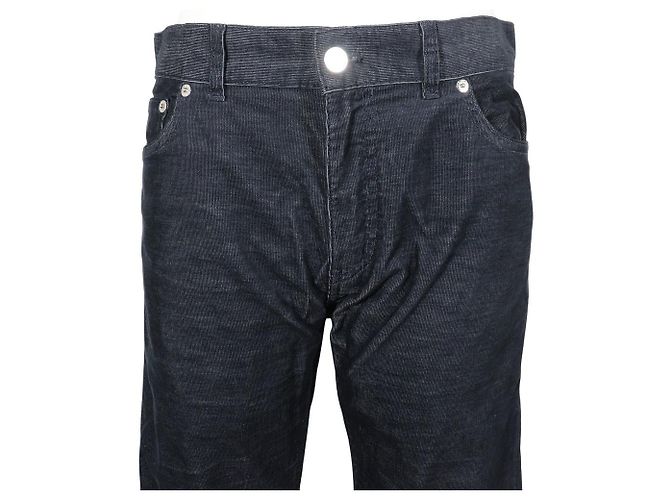 Pantalones de pana Circle LV de Louis Vuitton Azul marino - vista 2