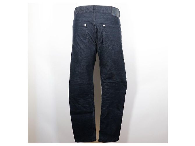 Pantalones de pana Circle LV de Louis Vuitton Azul marino - vista 3