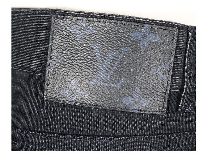 Pantalones de pana Circle LV de Louis Vuitton Azul marino - vista 6
