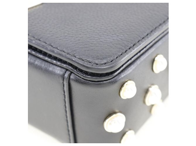 Borsa a spalla 2WAY in pelle con perle finte Kate Spade Nero - vista 5
