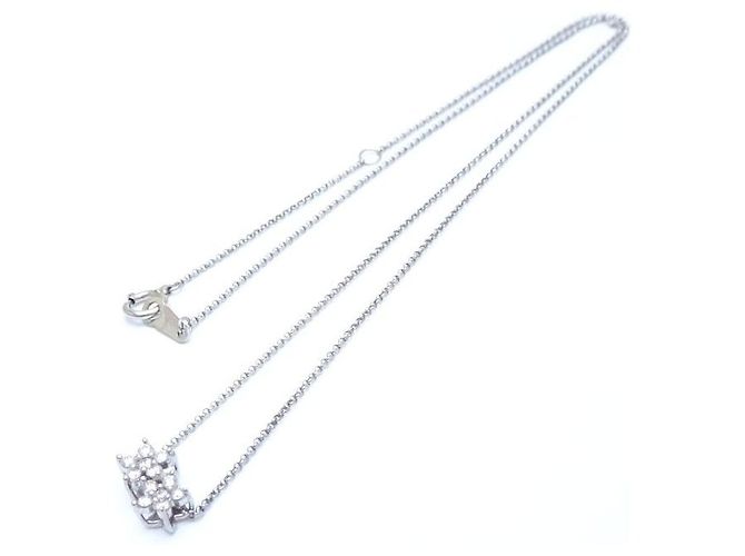Collana di diamanti Tasaki K18WG in oro bianco - vista 3